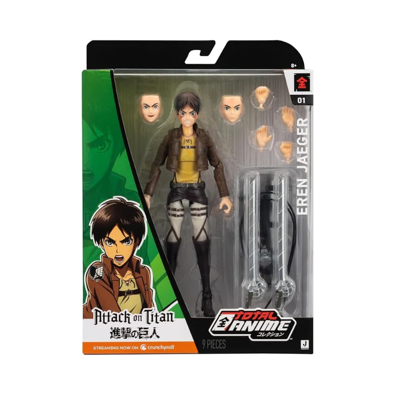 Attack on Titan Eren Jaeger 6.5 Action Figures By Total Anime - Image 6