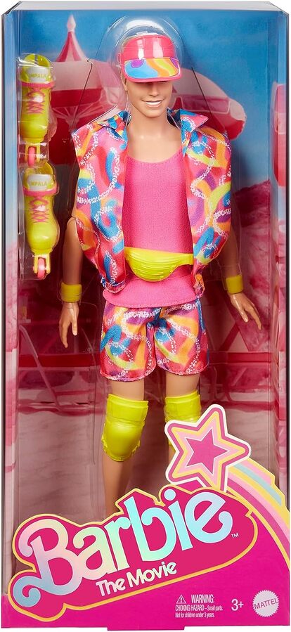 Barbie Ken Roller-Skating Doll By Mattel - Image 2