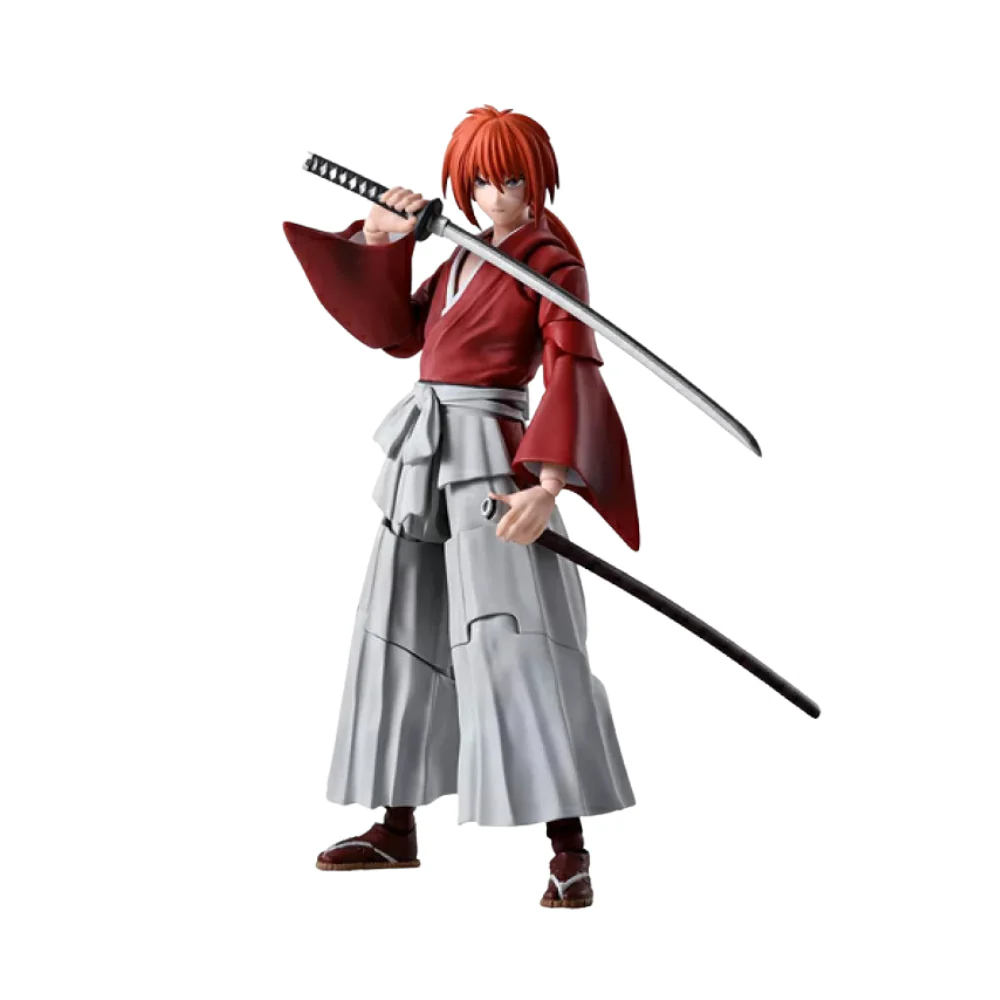 KENSHIN HIMURA Meiji Swordsman Romantic Story  S.H. Figuarts Action Figure by Bandai Tamashii