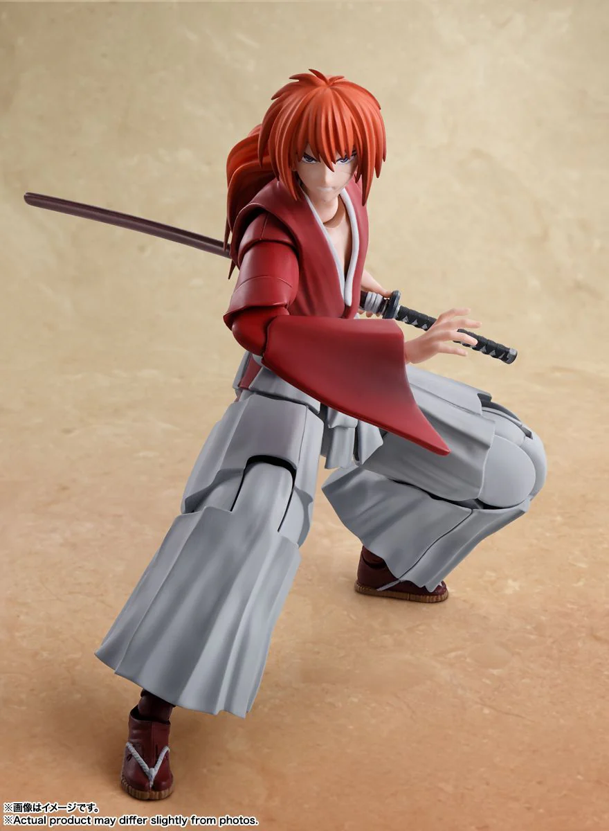 KENSHIN HIMURA Meiji Swordsman Romantic Story  S.H. Figuarts Action Figure by Bandai Tamashii - Image 5