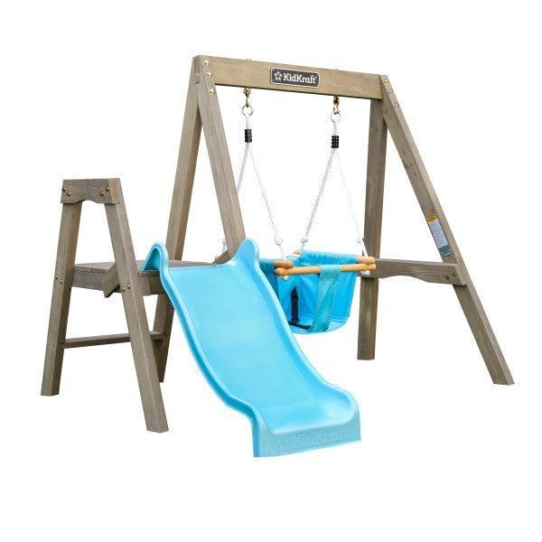 First Play Wooden Swing Set By Kidkraft