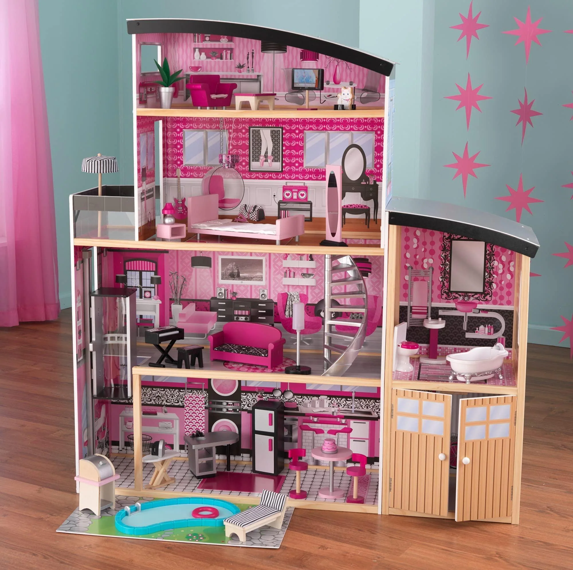 Sparkle Mansion Dollhouse By Kidkraft - Image 2