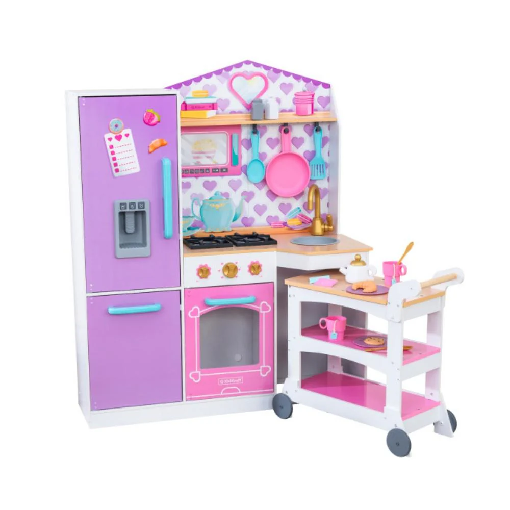 Sweet Snack Time Cart & Play Kitchen By Kidkraft
