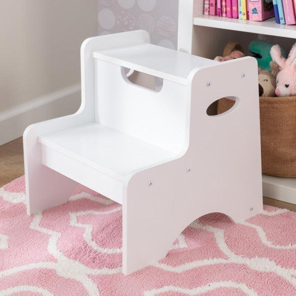 Two-Step Stool - White By Kidkraft - Image 2