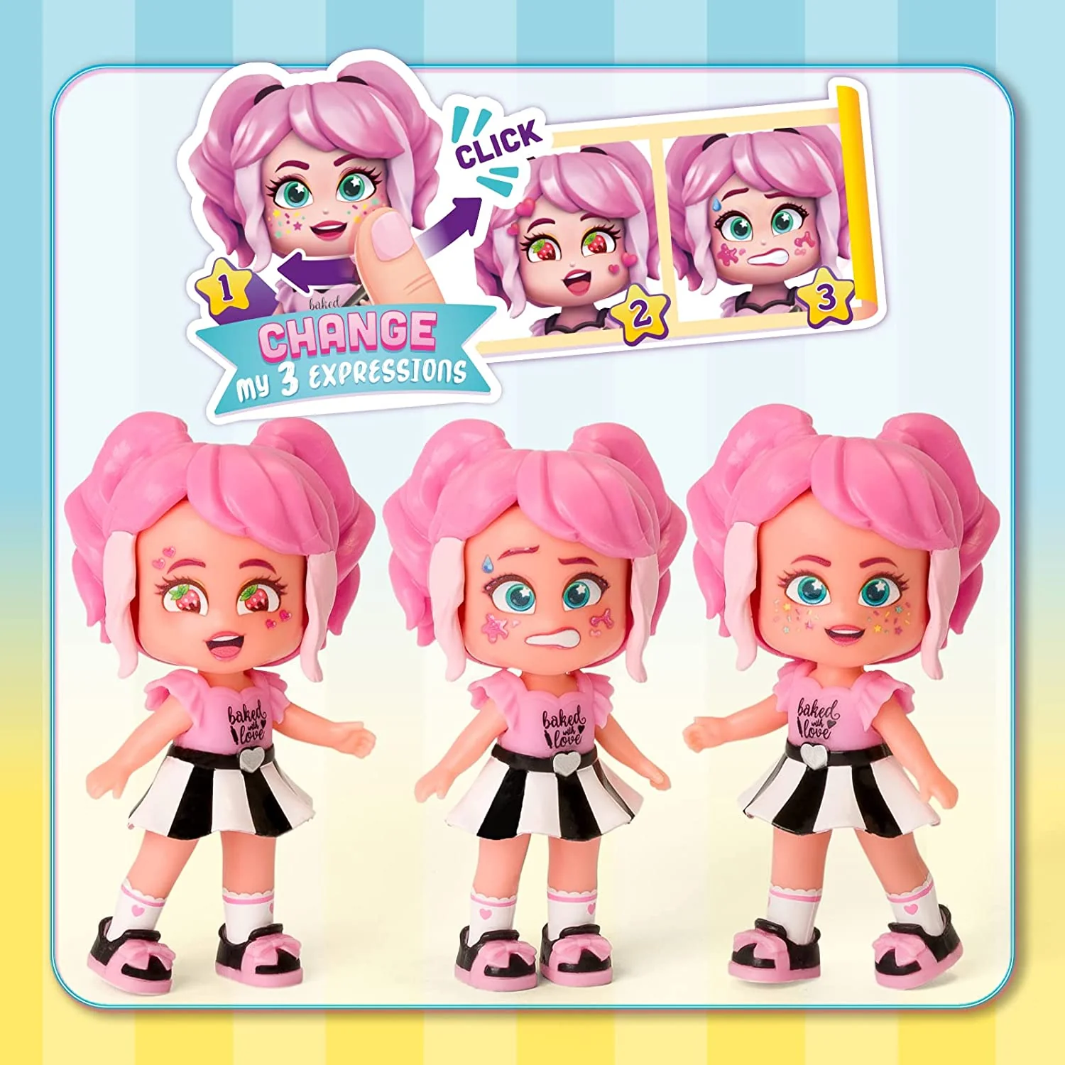 KOOKYLOOS Tiffany's Pop Up Bakery Doll Play Set - Image 6