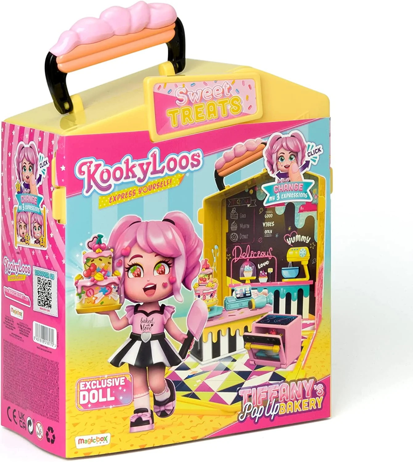 KOOKYLOOS Tiffany's Pop Up Bakery Doll Play Set - Image 7