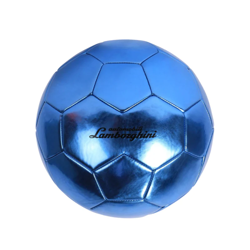 LAMBORGHINI No.5-MATELIC PVC SOCCER BALL - BLUE - Image 2