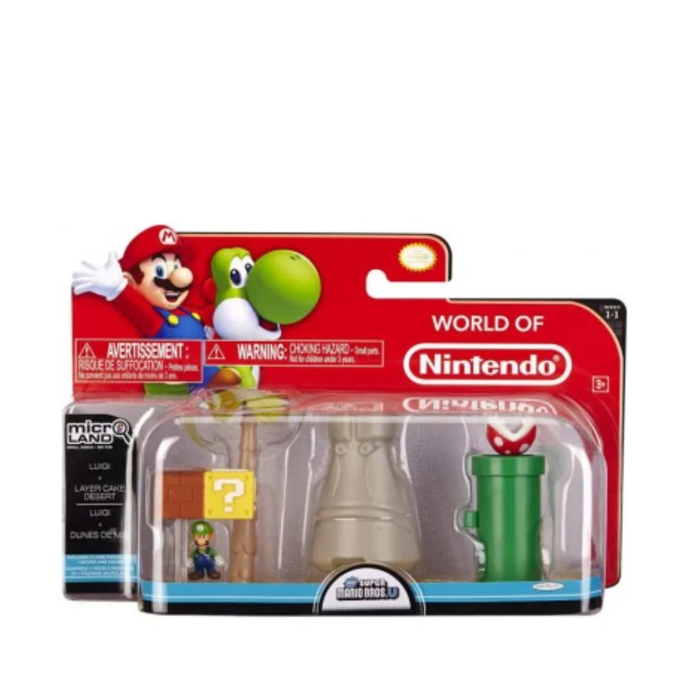 Layer Cake Desert with Luigi Micro Land Playset
