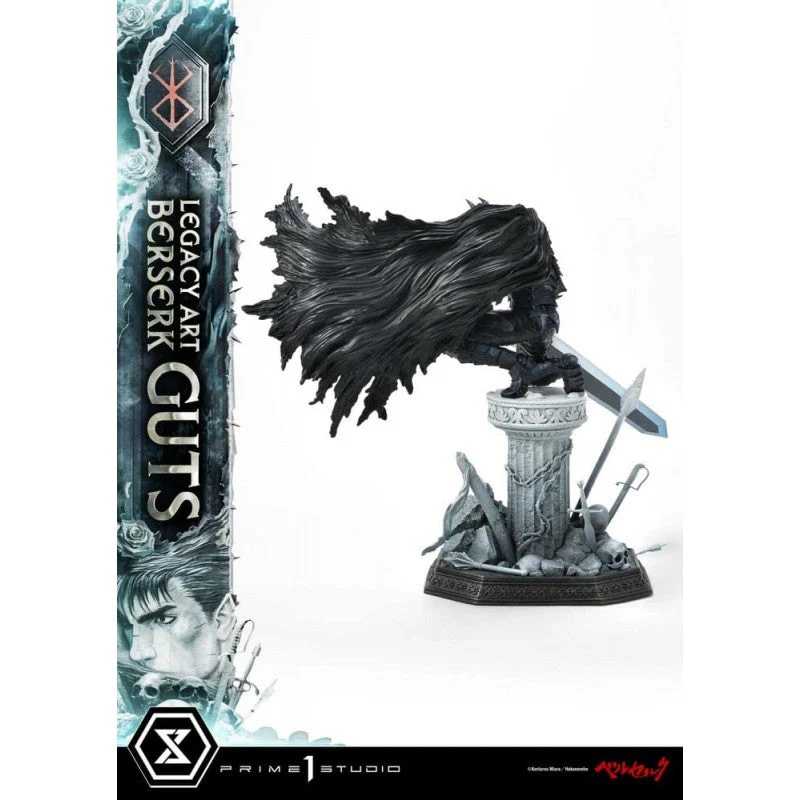 Berserk Guts Legacy Art “Kentaro Miura” Bonus Version By Prime 1 Studio - Image 10