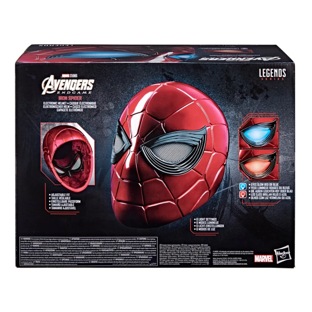 Marvel Studios : Avengers End Game Legends Gear New Electronic Iron Spider Helmet - Image 4