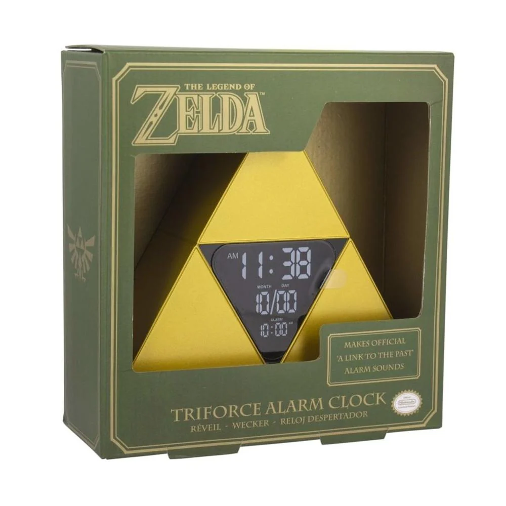Legends of Zelda Triforce - USB Alarm Clock