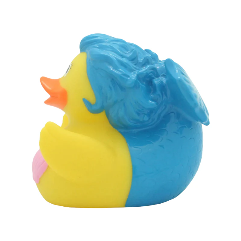 LILALU MERMAID DUCK YELLOW & BLUE SMALL - Image 2