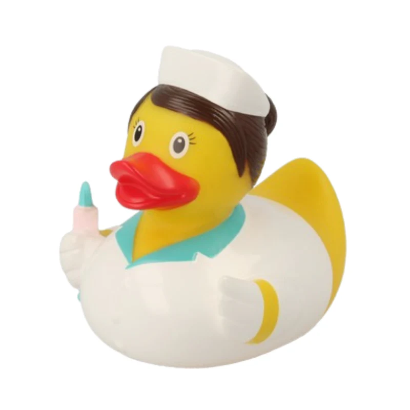 LILALU NURSE DUCK WHITE SMALL - Image 2