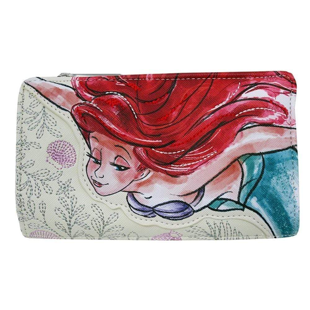 Little Mermaid Bi Fold Wallet