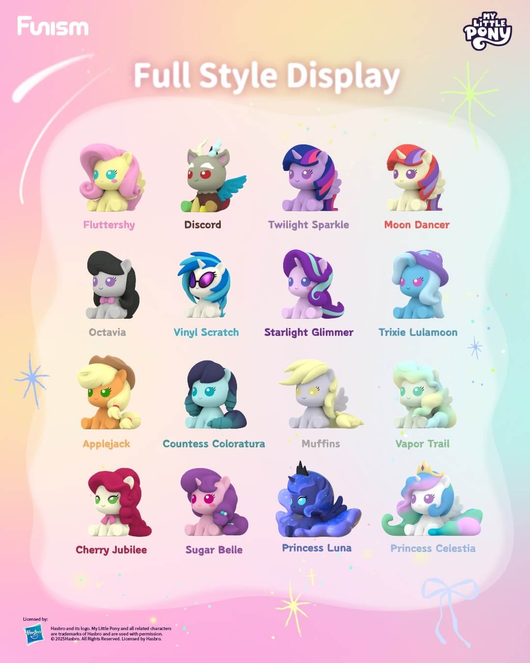 Little Pony Friendship is Magic Series Magic Bottle Blind box By Funism - Image 3