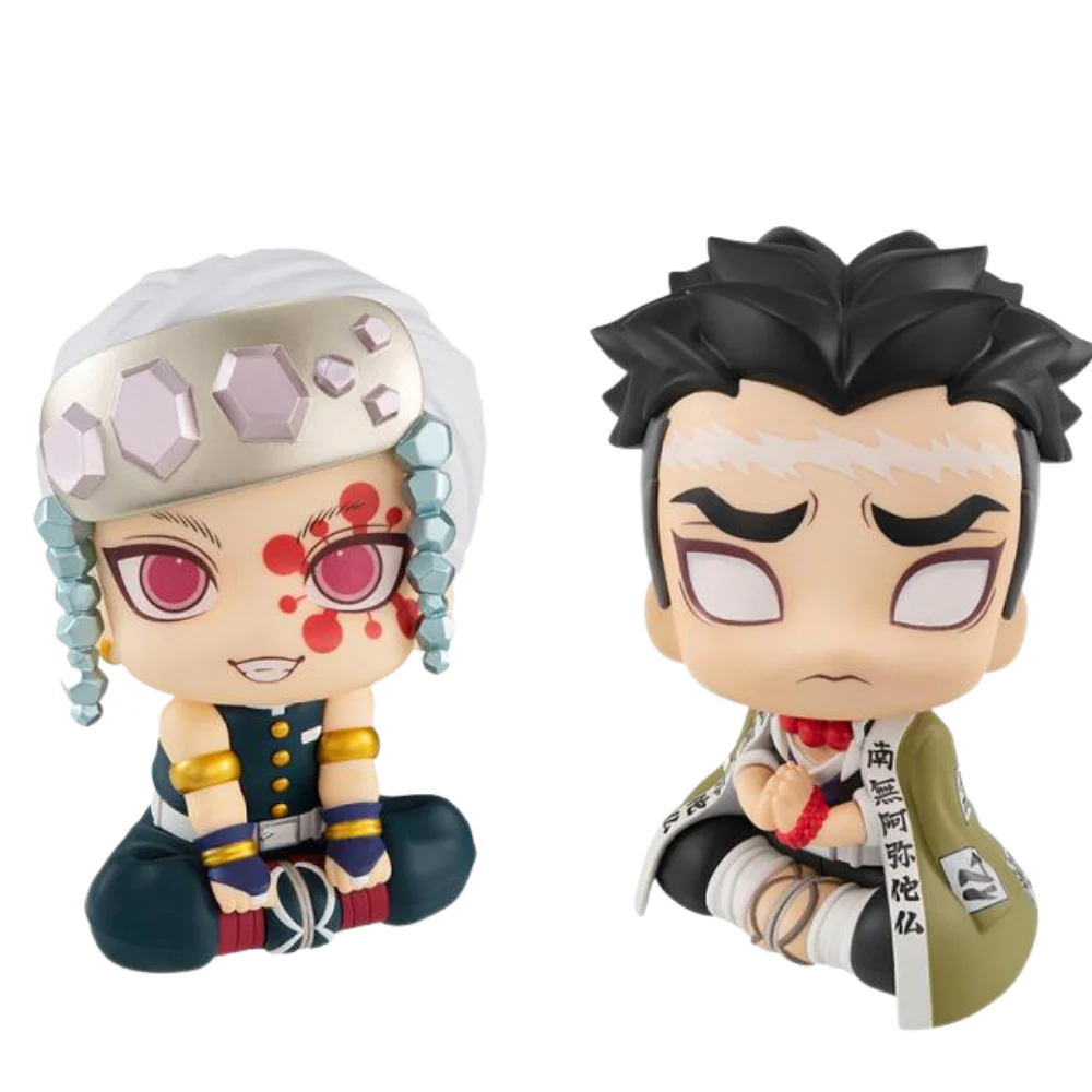 Demon Slayer Kimetsu no Yaiba: Tengen Uzui & Gyomei Himejima Set Lookup Figure (with Gift) by MegaHouse