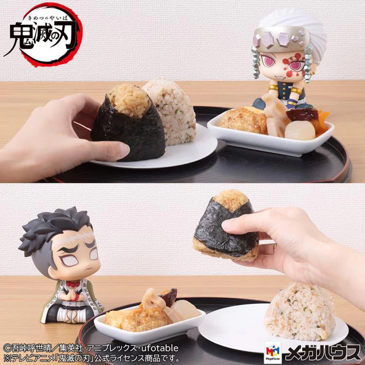 Demon Slayer Kimetsu no Yaiba: Tengen Uzui & Gyomei Himejima Set Lookup Figure (with Gift) by MegaHouse - Image 5
