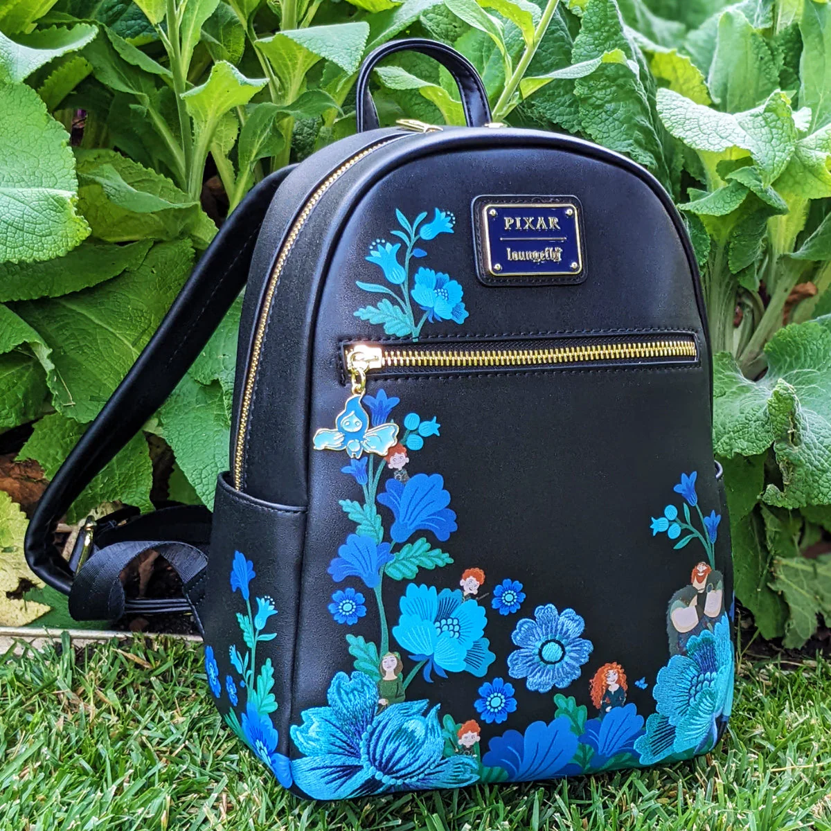 Loungefly! Leather: Disney Brave Floral - Image 2