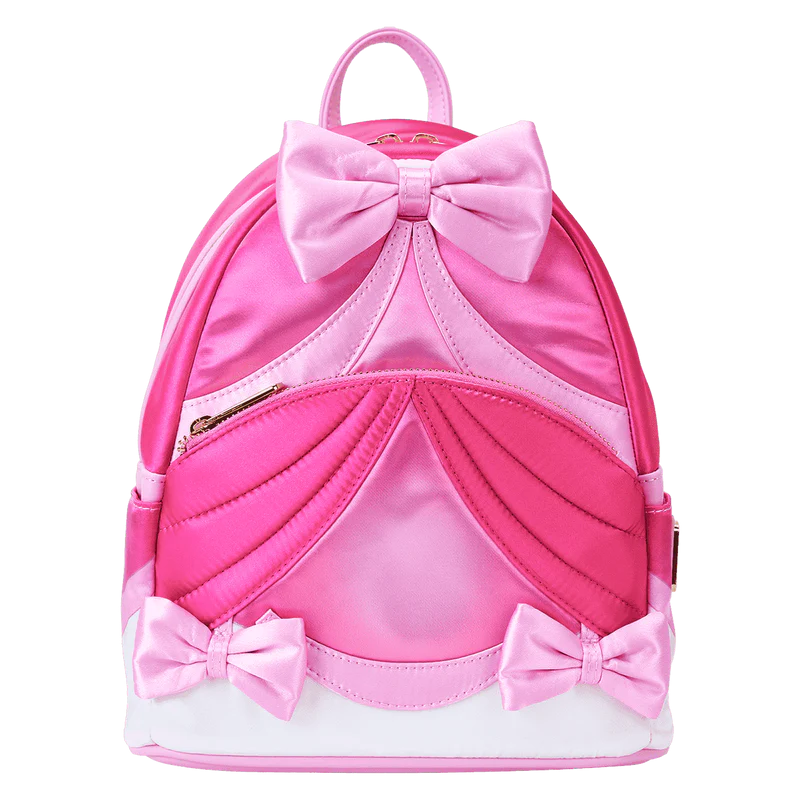 Loungefly Leather: Disney Cinderella 75Th Anniversary Pinkbow Mini Backpack