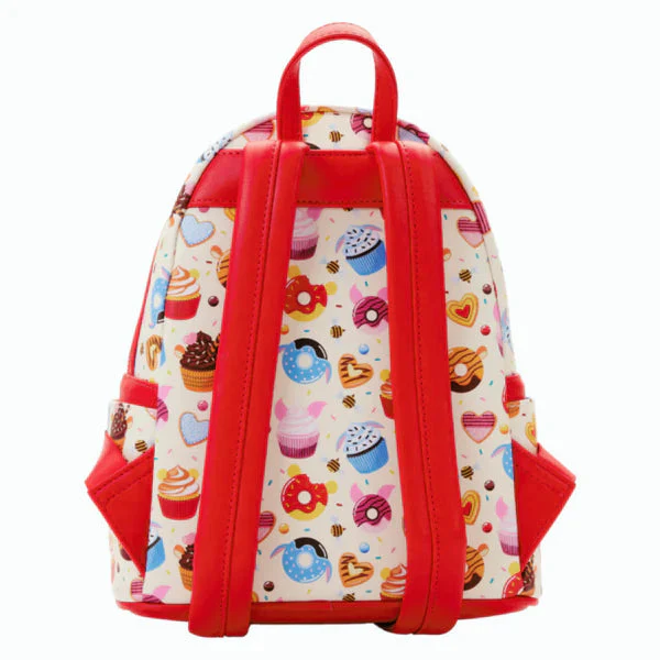 Loungefly! Leather: Disney Winnie the Pooh Sweets Poohnut Pocket Mini Backpack - Image 2