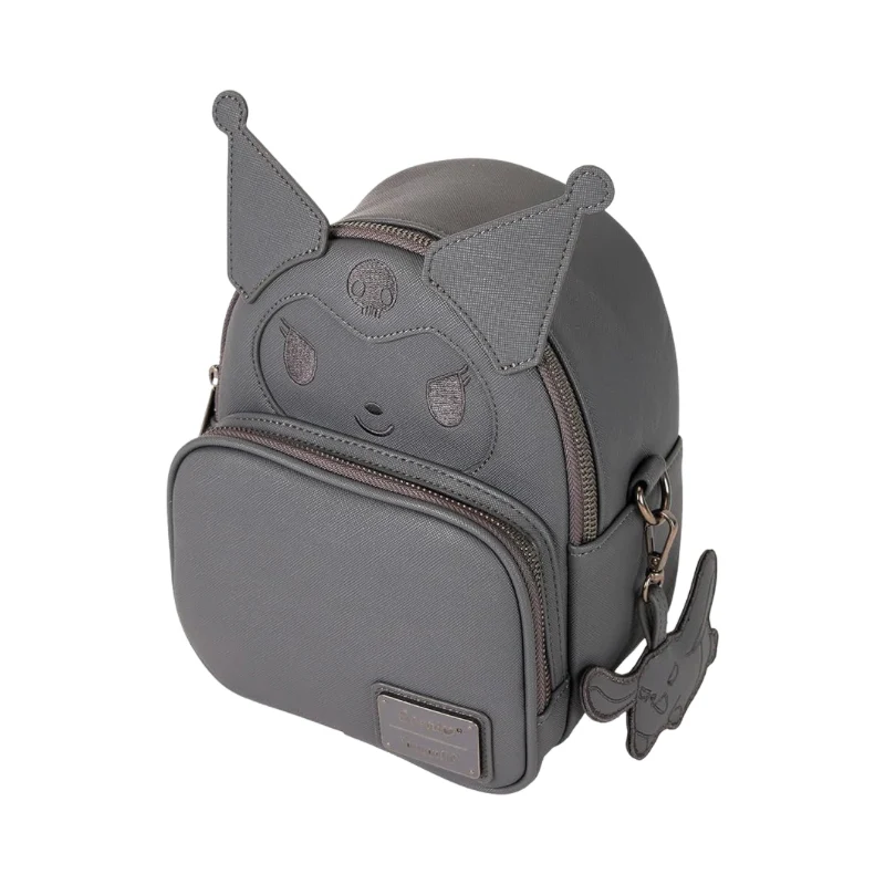 Leather Sanrio Kuromi Clean Convertible Mini Back By Loungefly - Image 3
