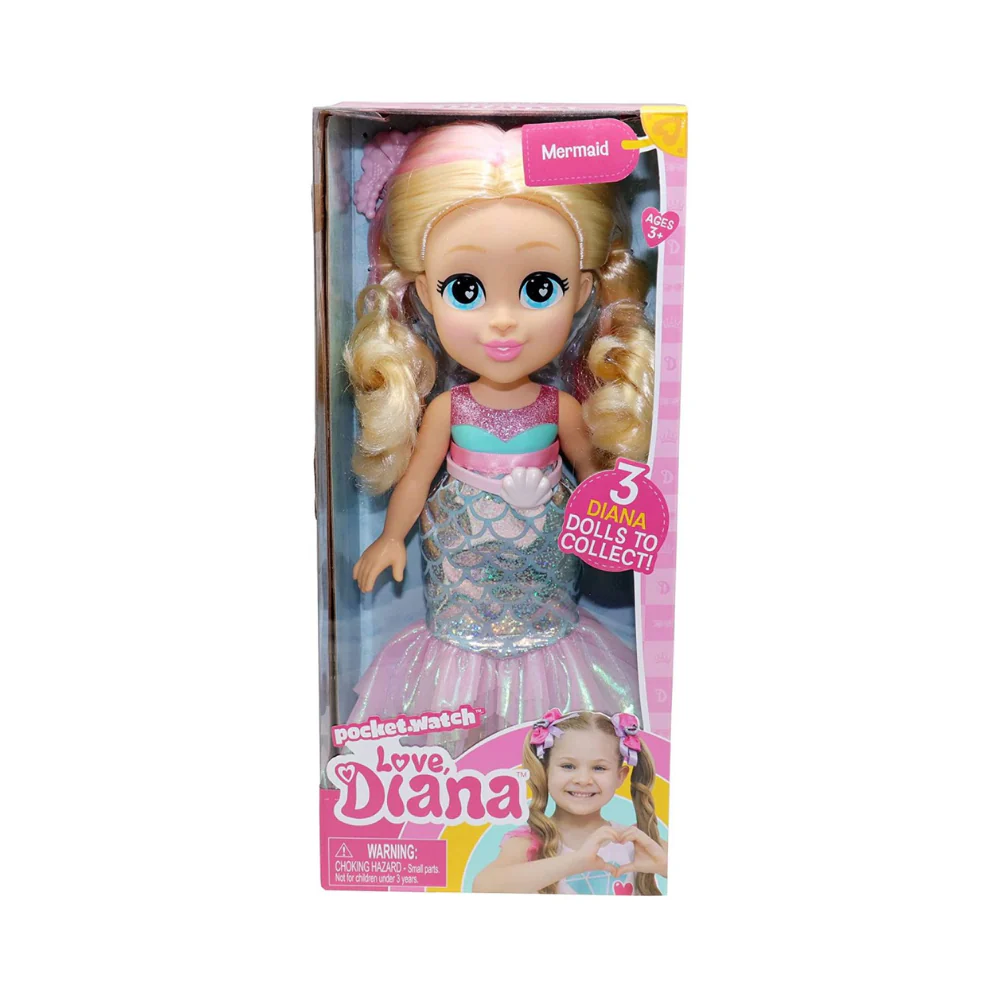 Love Diana 13" Mermaid Doll by Headstart