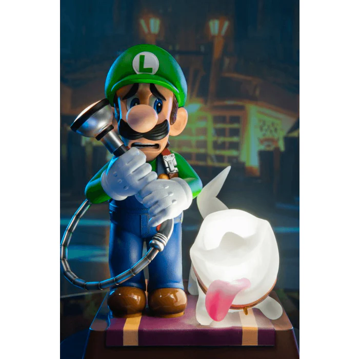 LUIGI'S MANSION 3 - LUIGI AND POLTERPUP (COLLECTOR'S EDITION) PVC STATUE BY FIRST 4 FIGURES - Image 5