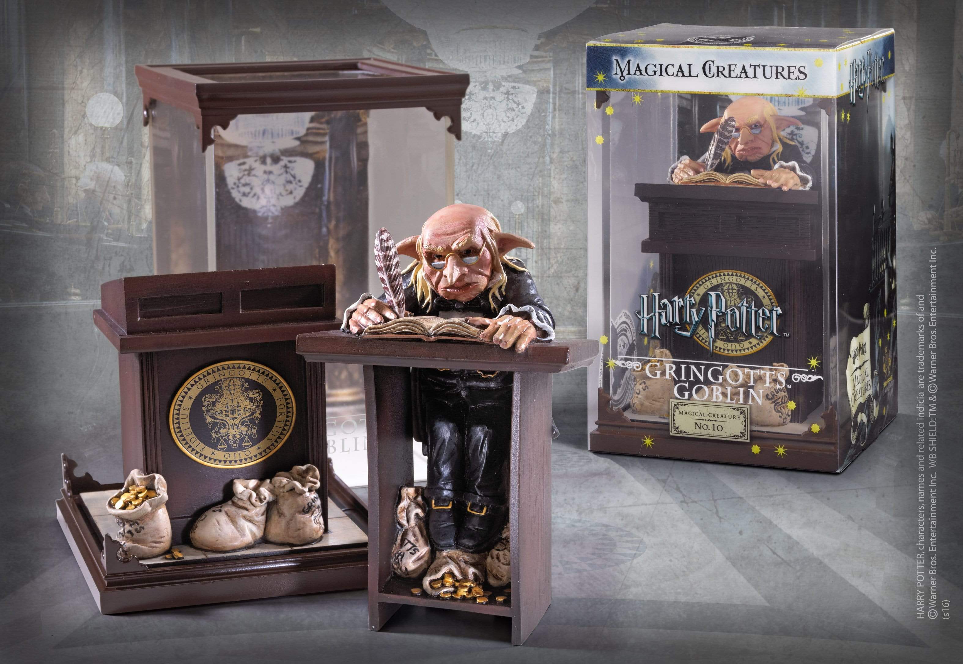 Harry Potter Magical Creatures Figurine Gringotts Goblin by The Noble Collection - Image 2