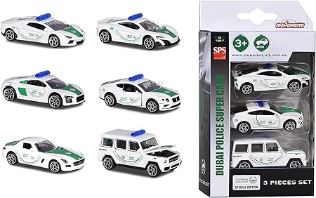 DUBAI POLICE 3 PCS SET, 2-ASST by MAJORETTE (Random Set) - Image 2