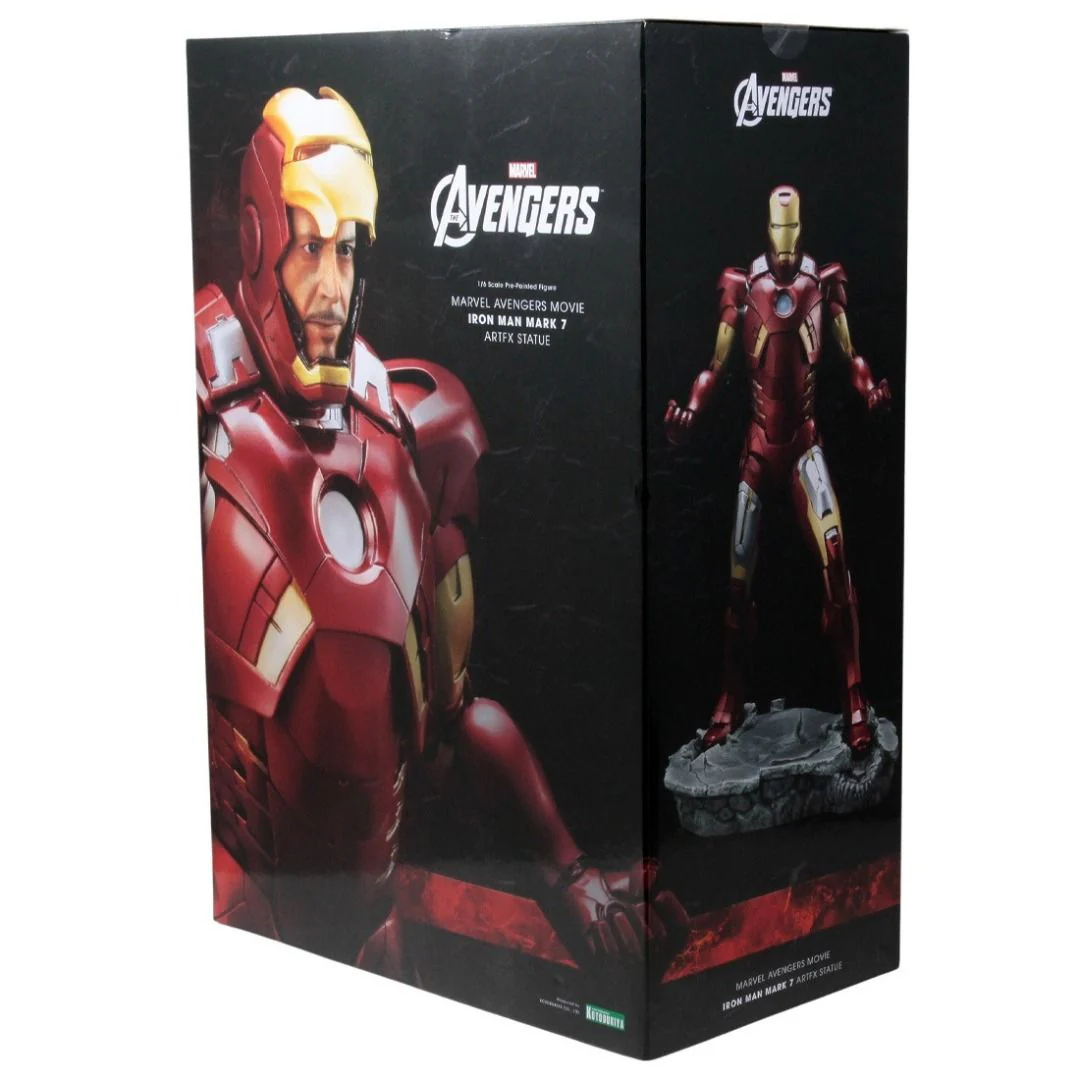 Marvel: The Avengers - Iron Man Mark 7 Artfx 1/6 Scale Statue By Kotobukiya - Image 2