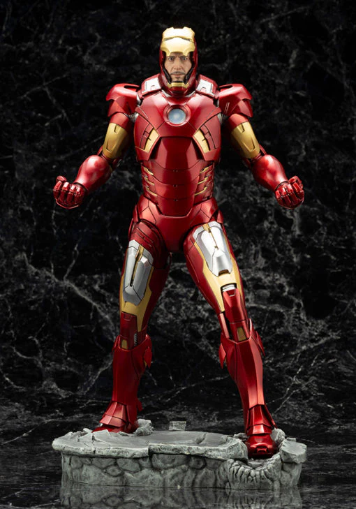 Marvel: The Avengers - Iron Man Mark 7 Artfx 1/6 Scale Statue By Kotobukiya - Image 4