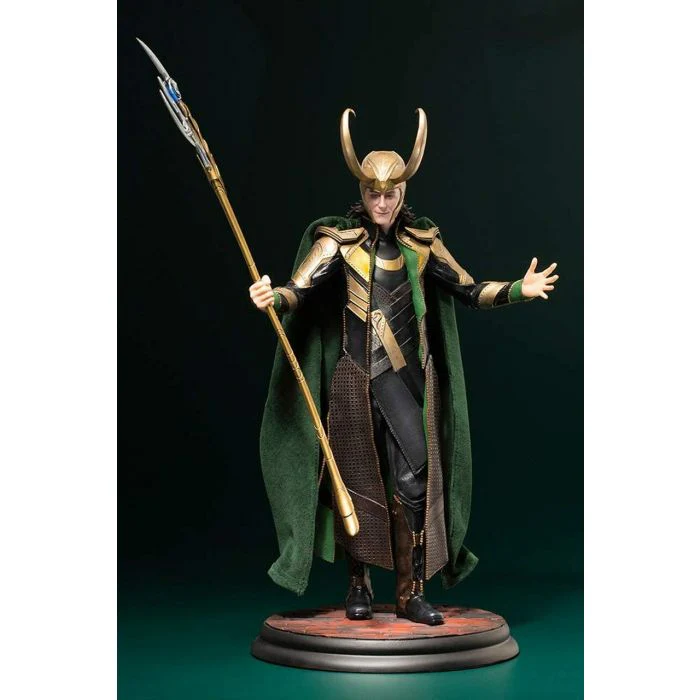MARVEL AVENGERS MOVIE LOKI ARTFX STATUE BY KOTOBUKIYA - Image 2