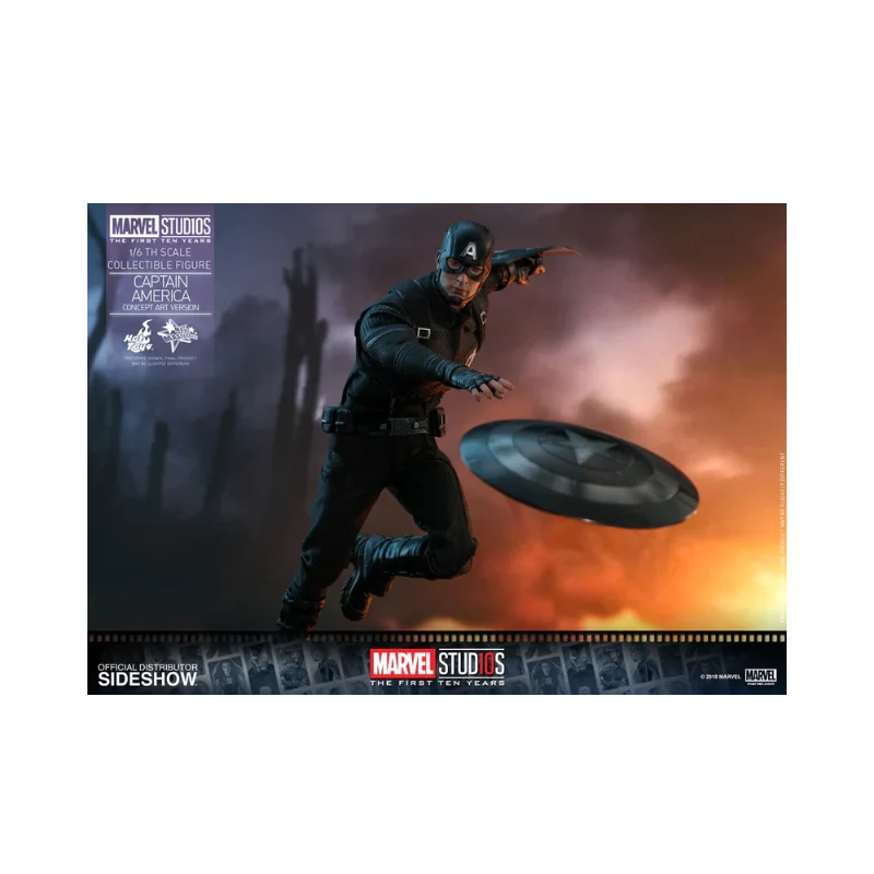 Marvel Captain America Concept Art Version Articulated Figures 1/6 Scale By Hot Toys - Image 16
