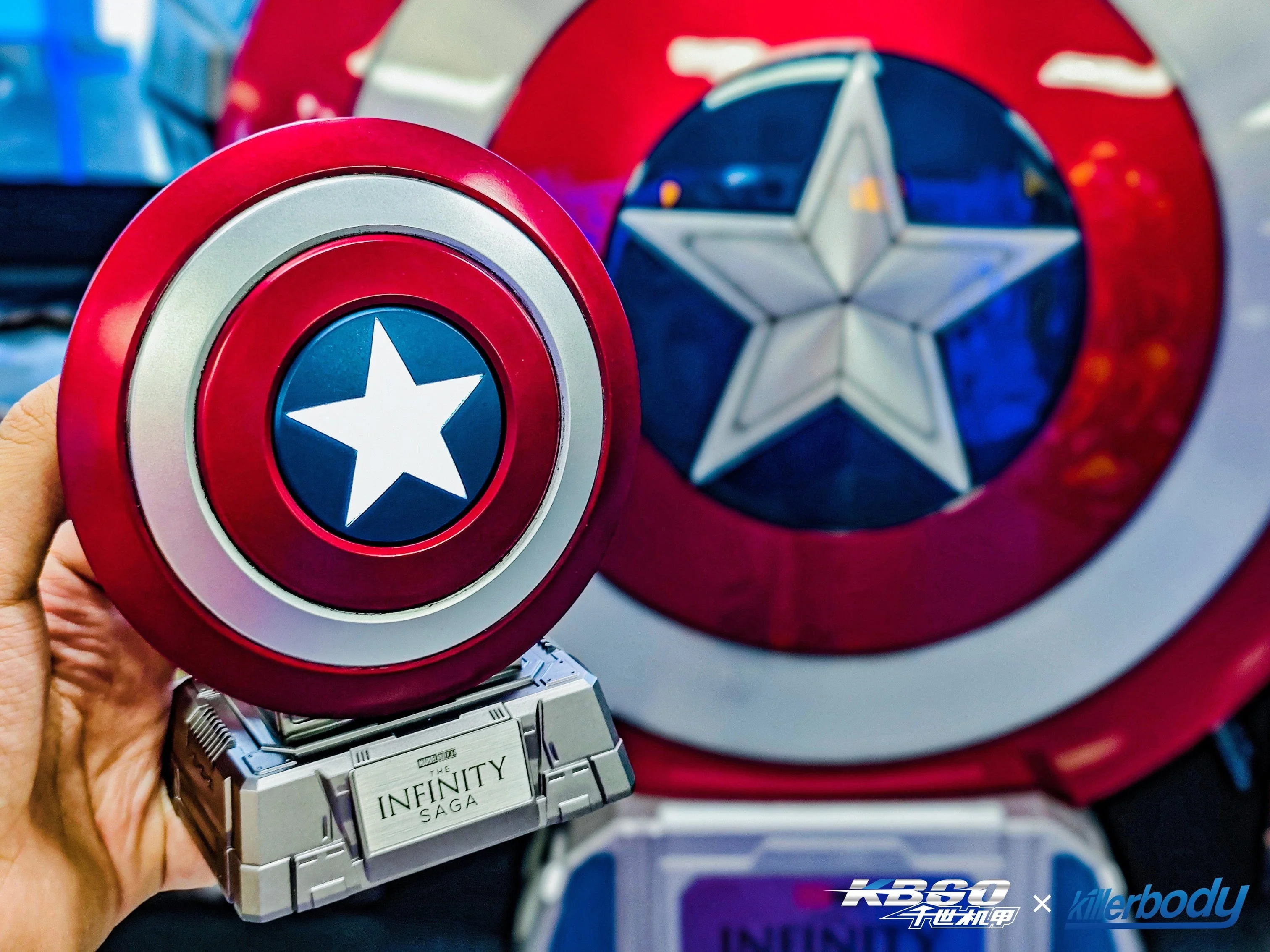 Marvel Captain America Pressure-relief  Collectible Bluetooth Speaker By Killer Body - Image 3