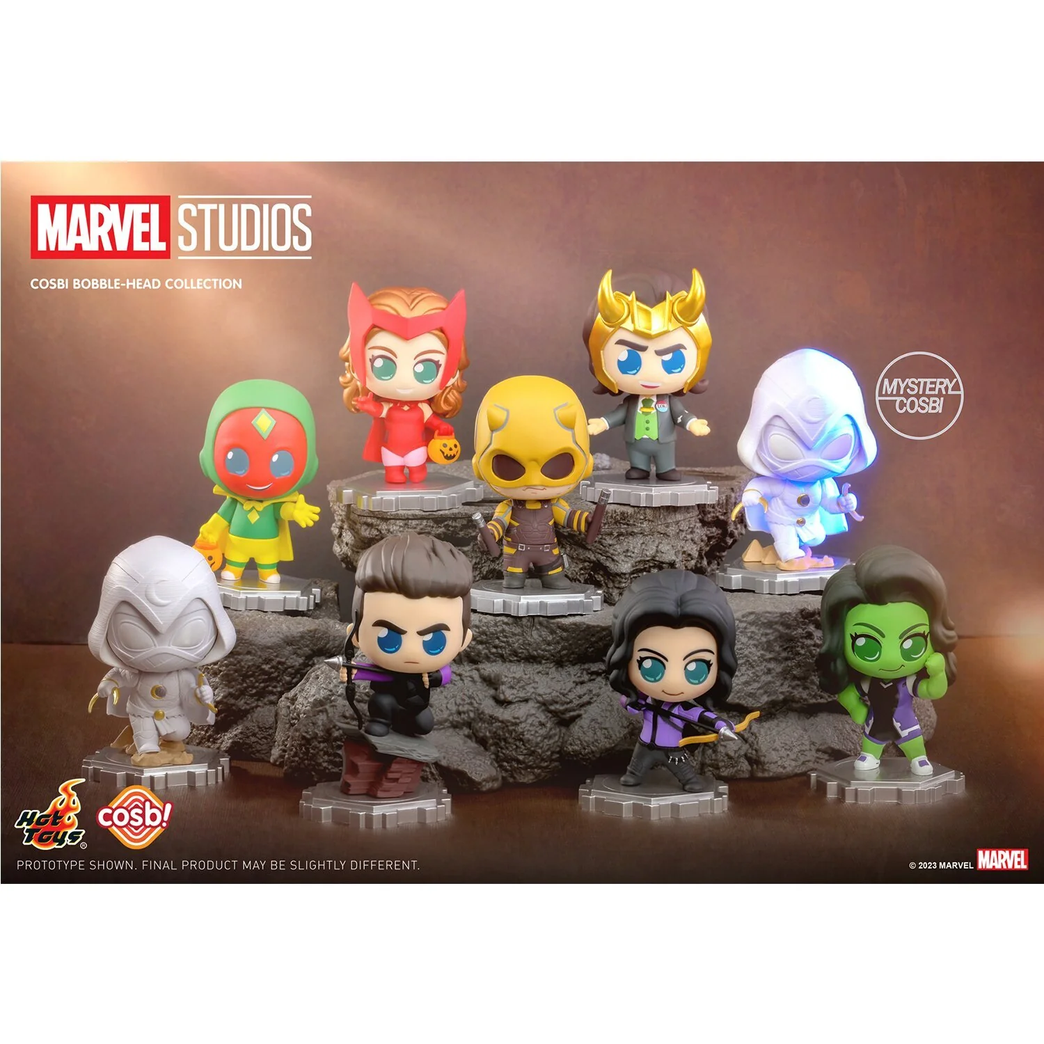 Marvel Disney+ Cosbi Bobble-Head Collection (Serie 2) Blind Box By Hot Toys - Image 2