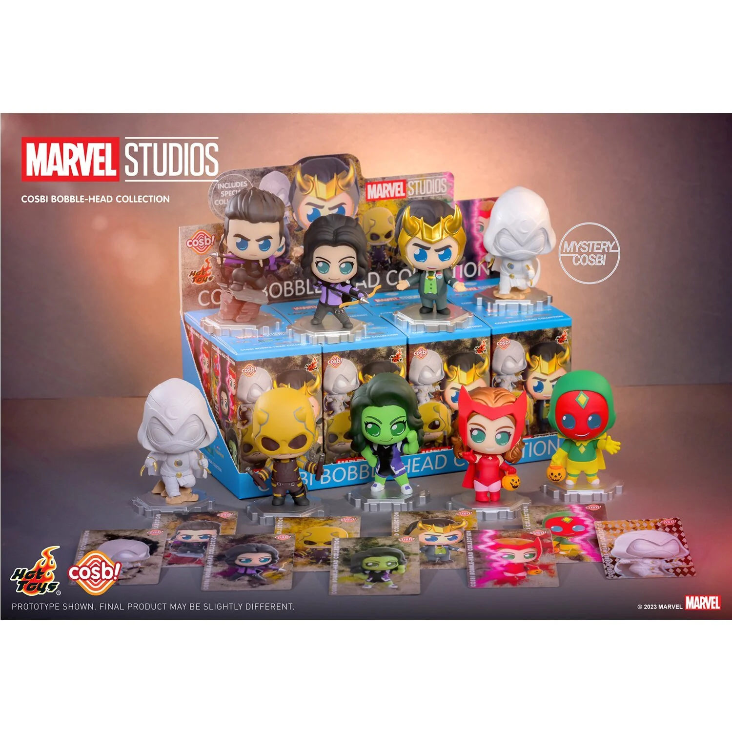 Marvel Disney+ Cosbi Bobble-Head Collection (Serie 2) Blind Box By Hot Toys - Image 3