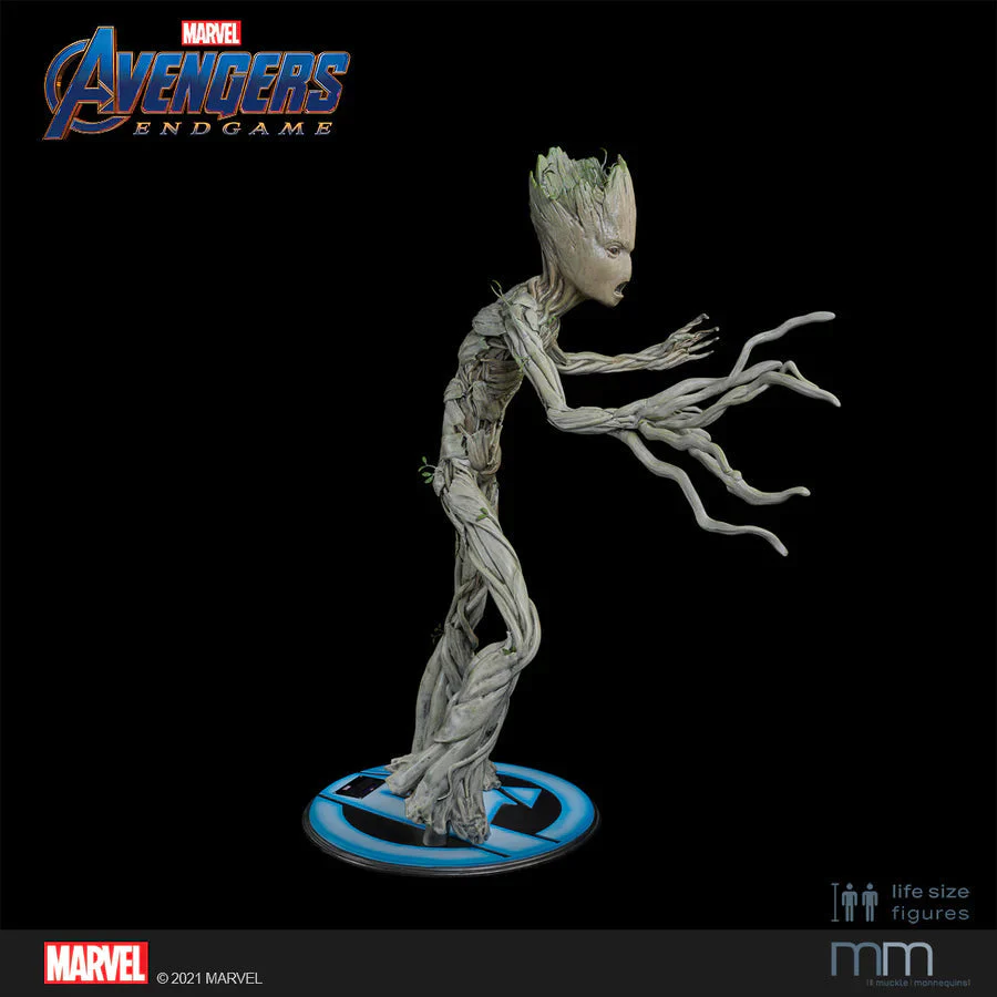 Marvel Avengers Endgame Teenage Groot Lifesize Statue by Muckle Manequins - Image 2