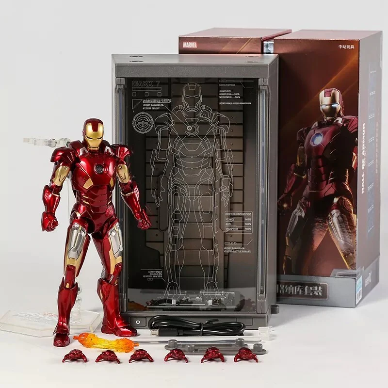 Marvel Holographic Cage Set - MK7 Action Figure By ZD Toys - Image 2