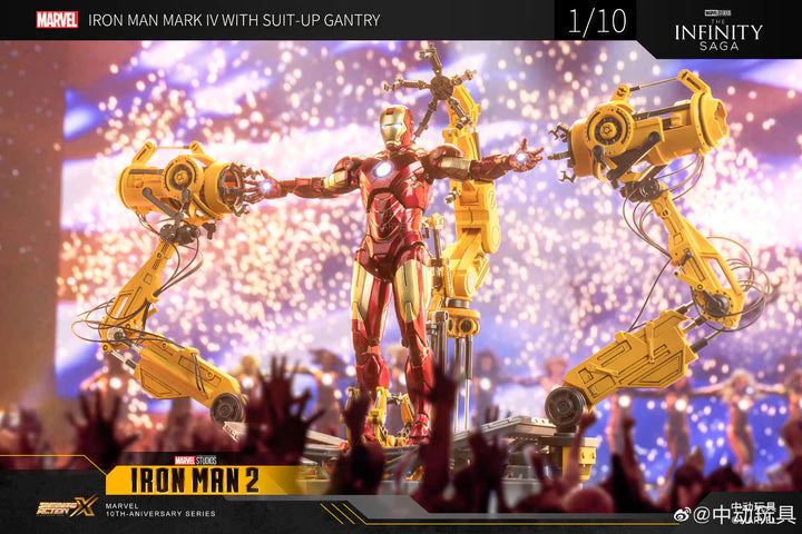Marvel Iron Man Armor Dismantling Tab Action Figure By ZD Toys - Image 5