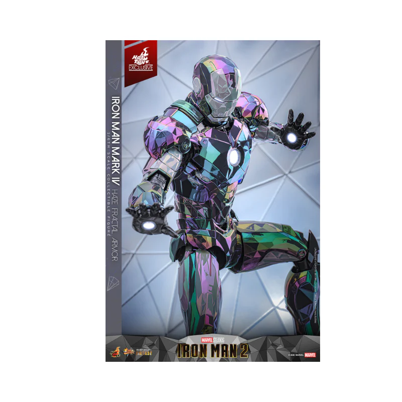 Marvel Iron Man Mark Iv Haze Fractal Armor Articulated Figures 1/6 Scale By Hot Toys - Image 11