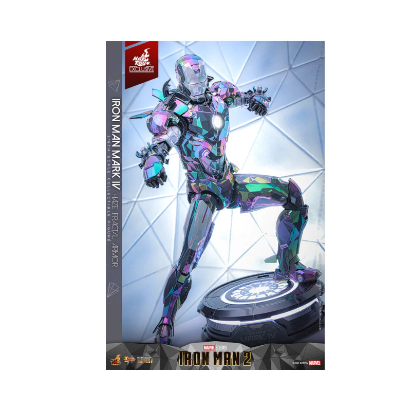 Marvel Iron Man Mark Iv Haze Fractal Armor Articulated Figures 1/6 Scale By Hot Toys - Image 13
