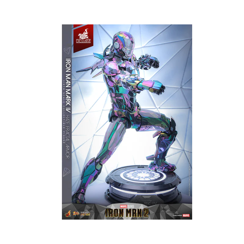Marvel Iron Man Mark Iv Haze Fractal Armor Articulated Figures 1/6 Scale By Hot Toys - Image 14