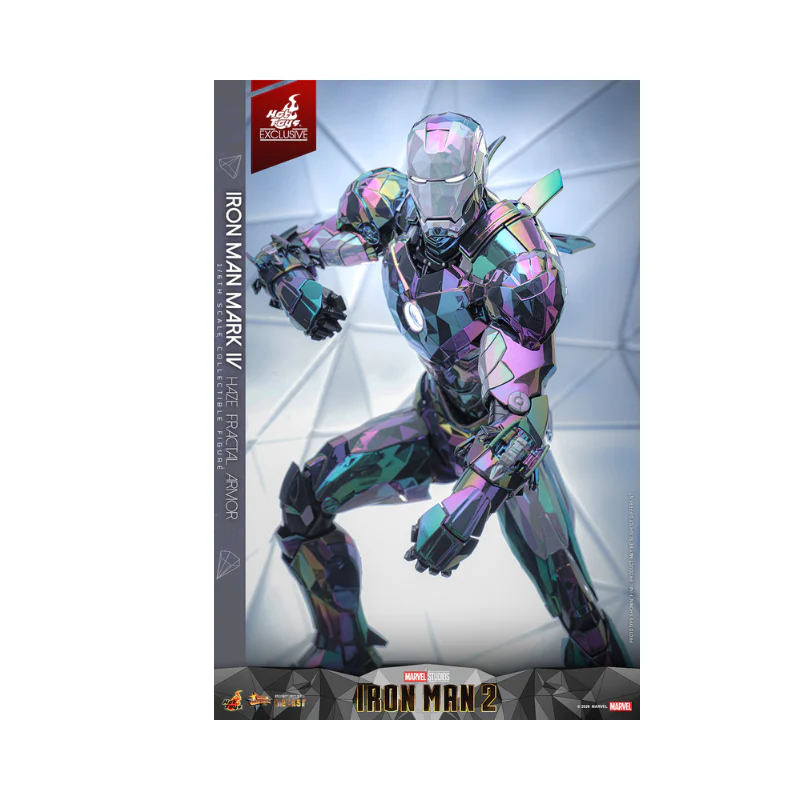 Marvel Iron Man Mark Iv Haze Fractal Armor Articulated Figures 1/6 Scale By Hot Toys - Image 15