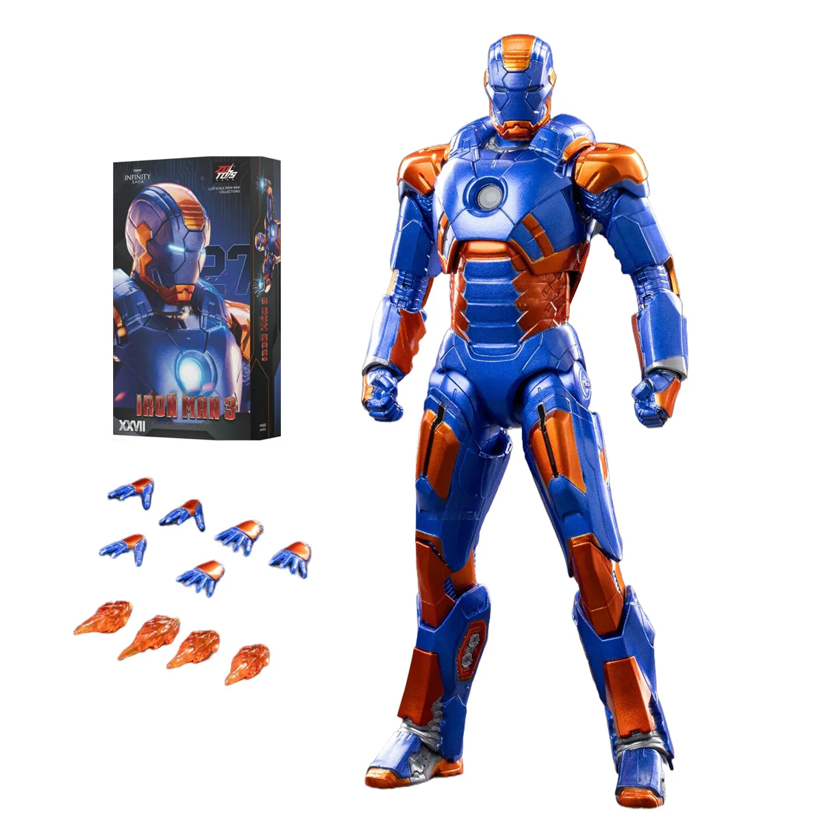 Marvel IRON MAN MK27 Action Figure By ZD Toys - Image 2