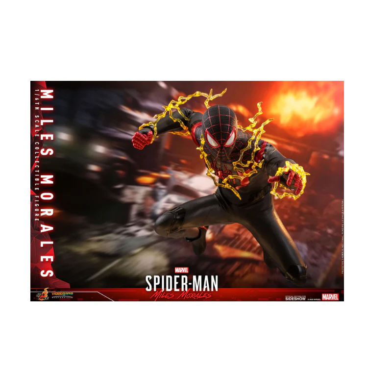 Marvel Miles Morales Articulated Figures 1/6 Scale By Hot Toys - Image 12