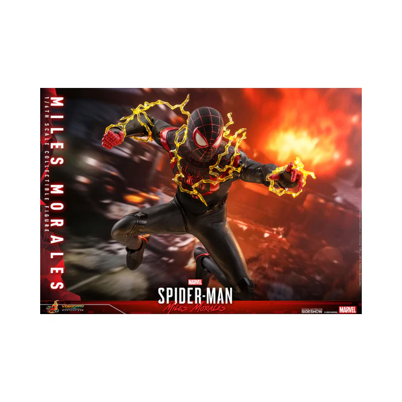 Marvel Miles Morales Articulated Figures 1/6 Scale By Hot Toys - Image 13