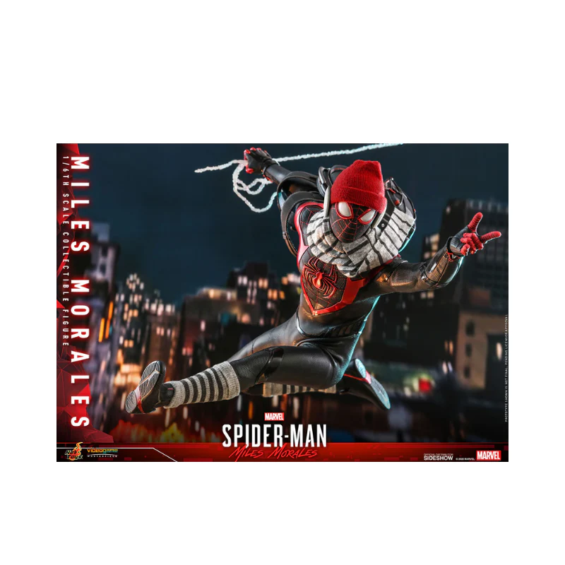 Marvel Miles Morales Articulated Figures 1/6 Scale By Hot Toys - Image 23