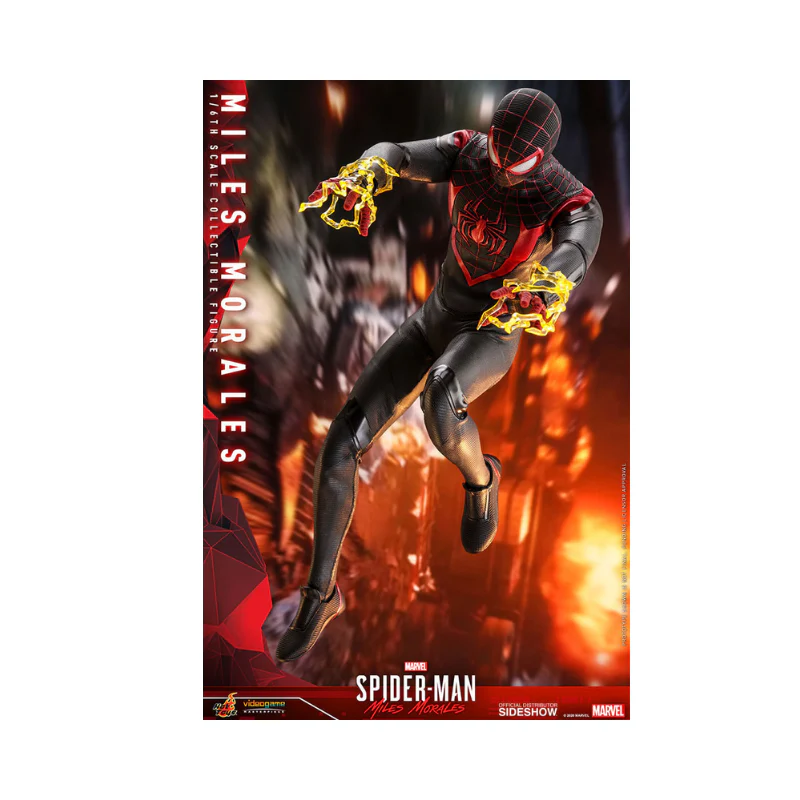 Marvel Miles Morales Articulated Figures 1/6 Scale By Hot Toys - Image 3