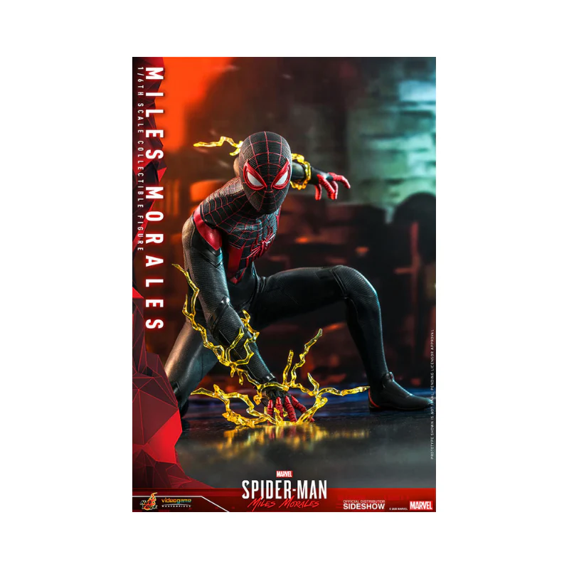 Marvel Miles Morales Articulated Figures 1/6 Scale By Hot Toys - Image 4