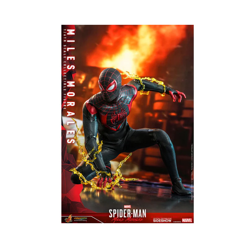 Marvel Miles Morales Articulated Figures 1/6 Scale By Hot Toys - Image 5